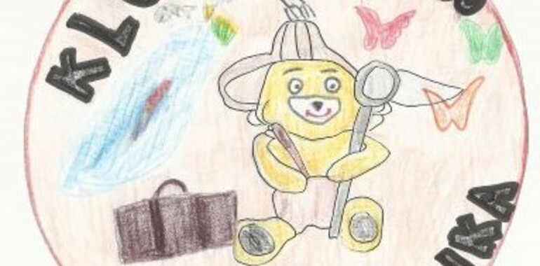 Logo klub młodego podróżnika